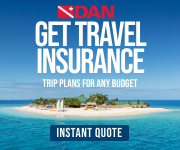 DAN trip insurance